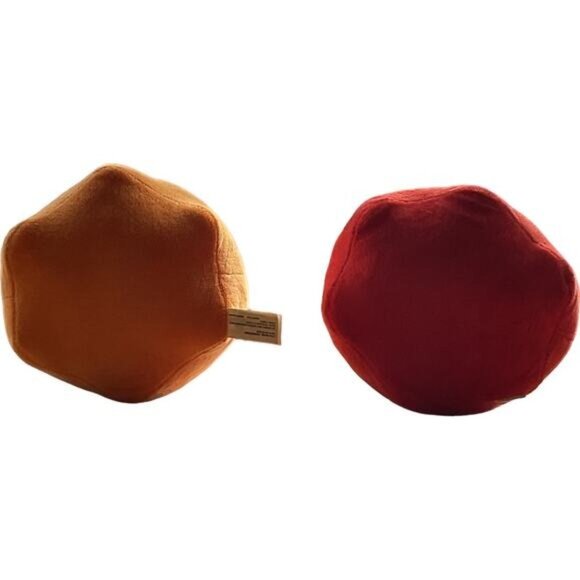 Pac-Man Blinky & Clyde Plush Set 7" Ghosts By Toy Factory - Picture 8 of 9